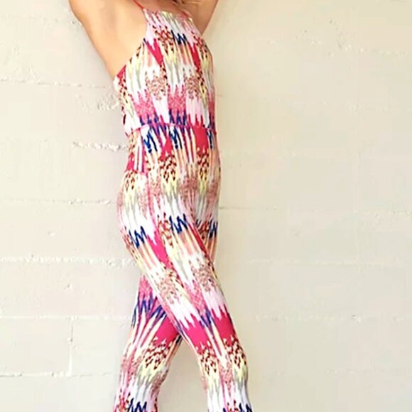 NWOT FP Movement by Free People - She’s Got Rhythm Onesie / Size Small / Multico - Picture 4 of 4